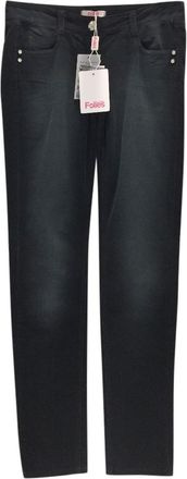 Blumarine Black Corduroy Trousers Size 29/74
