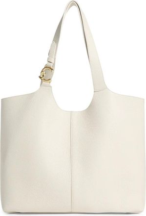 Coccinelle C-Easy Large - Dames - Shoppers - Wit - ONE Size - Leer - Tassen