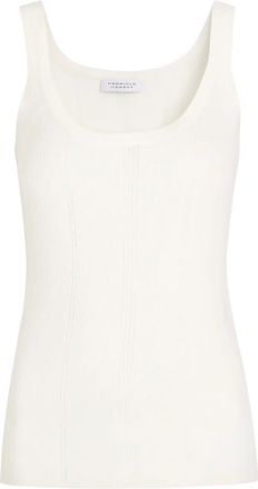 Gabriela Hearst ribbed top - women - Fabric - S - Neutrals