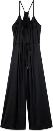 Oltre Jumpsuits - Dames - Jumpsuits - Zwart - L/Xl - Satijn - Jumpsuits & Playsuits