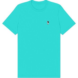 Dalix Astronaut Tee in Teal at Nordstrom, Size Xxx-Large