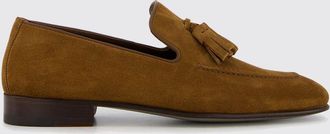 Manolo Blahnik Mocassino Chester in camoscio con nappe