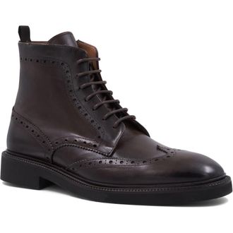 Bruno Magli Vincenzo Wingtip Boot in Dark Brown at Nordstrom Rack, Size 9