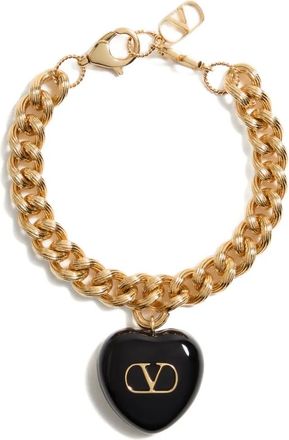 Valentino Garavani Bracciale a catena con ciondolo - Oro
