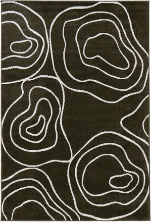 Nazar Rugs Alfombra de interior con motivo abstracto org&aacute;nico 150x220 cm
