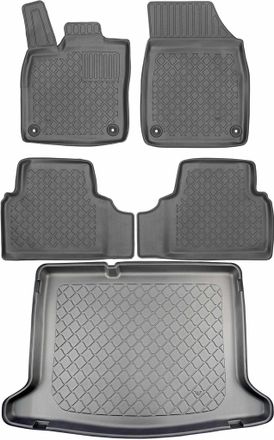 OEM Volkswagen Id.3 Hatchback Desde Noviembre De 2019. Juego De Alfombrillas Para Coche Y Maletero
