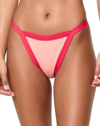 L*Space Mackenzie Bikini Bottom In Fresh Squeezed Pout