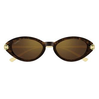 Cartier Sunglasses, unisex, Brown, Size: 52 MM Ct0634S Sunglasses