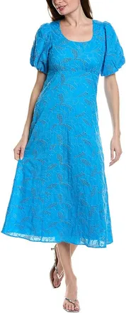 CeCe by Cynthia Steffe Cece Bubble Eyelet Midi Dress