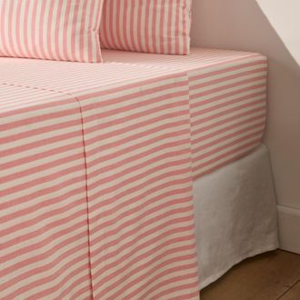 La Redoute Interieurs Katoenen laken, Soizic koraal