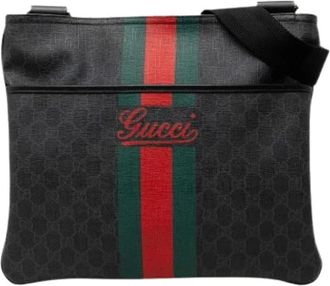 Gucci Pre-owned Cross Body Bag - Dames - Vintage Schoudertas - Veelkleurig - ONE Size - Leer - Vintage
