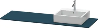 Duravit Console Duravit Xsquare 060h, 1600x 550 Mm, 1 D&eacute;coupe &Agrave; Droite