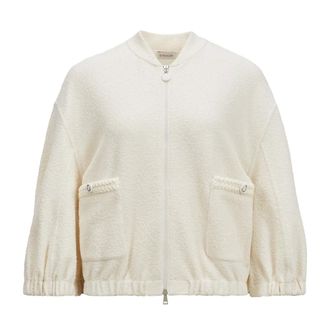 Moncler Dames, Jassen, Beige, Maat: M