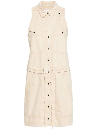 Isabel Marant Abito Ines denim smanicato - Toni neutri