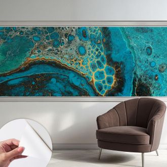 Tulup Fotomurale Adesivo - Murale Da Parete - Carta Da Parati Autoadesiva - Design Parete Moderno - Struttura Astratta 250x104 Cm