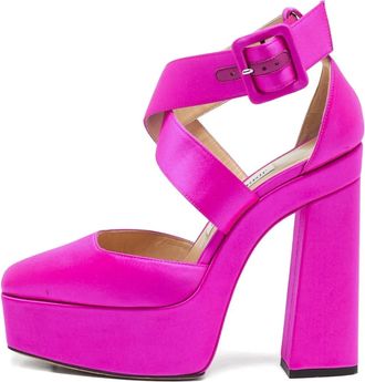 Jimmy Choo London Pumps Gian con plateau 150mm - Rosa
