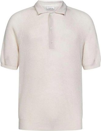 Laneus Cotton Polo Shirt - Heren - Polos - Wit - XL - Katoen - Tops