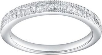 LuvMyJewelry Corvara 1.30 Ct 10K Gold Diamond Band in 10K White Gold at Nordstrom, Size 7