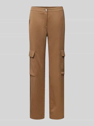 M.A.C Cargohose mit elastischem Bund Modell CHIARA in Khaki, Gr&ouml;&szlig;e 34/32