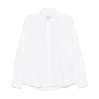Ami Camicia Classica De Coeur - - Shirts - Uomo - Bianco - XL