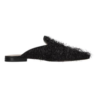 Fabiana Filippi Stoffen Klomp - Dames - Slip ons - Zwart - 36 EU - Schoenen