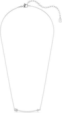 Swarovski Idyllia Arrow Hangerketting - Dames - Kettingen - Grijs - ONE Size - Accessoires