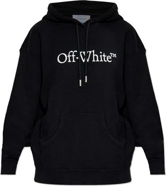 Off-white De Hoodie - Dames - Hoodies - Zwart - XS - Katoen - Hoodies & sweatvesten