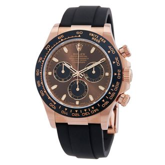 Rolex Pre-owned Rolex Cosmograph Daytona Chronograph Chocolate Brown Dial Mens Watch 116515ln-0041