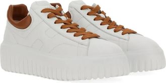 Hogan Low-Top Sneaker - H-Stripes Sneaker - Gr. 38,5 (EU) - in Weiß - für Damen