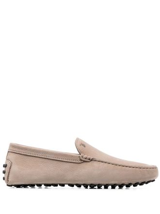 Tod's Mocassini con placca logo - Toni neutri