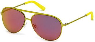Web Eyewear WE0136 40L Mens Sunglasses Yellow Size 57
