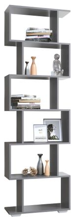 ebuy24 Ebuy24 - Cuaderno De Madera Del Estante Del Estante De La Estanter&iacute;a Del Divisor De La Habitaci&oacute;n De Madera De Vcm Libros 6 Compartimentos Estante Del
