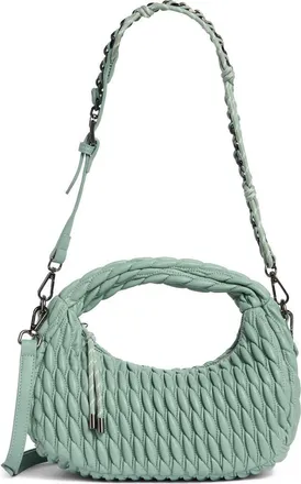 Steve Madden Byvonne Woven Crossbody Bag in True Sage at Nordstrom Rack