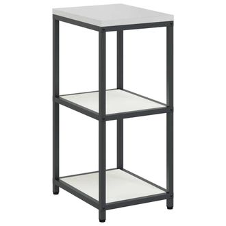 Berkfield Home Kitchen Storage Shelf with Storage White Steel