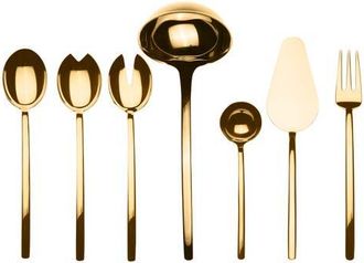 Mepra Due Serving Set - 7 Pieces in Gold at Nordstrom
