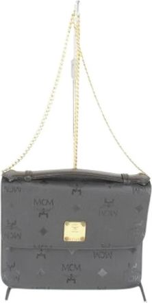 MCM Pre-owned Schoudertas - Dames - Vintage Schoudertas - Zwart - ONE Size - Vintage