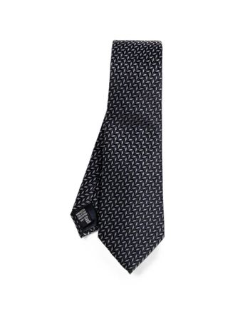 Giorgio Armani Tie Fancy Blue