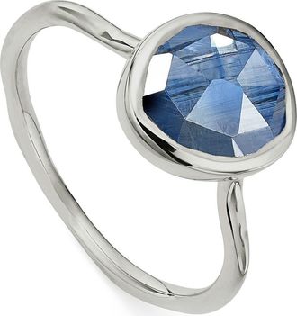 Monica Vinader Siren Stacking Ring in Silver at Nordstrom, Size 6.75