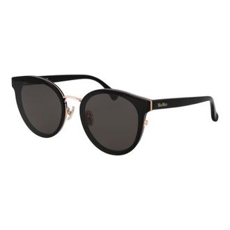 Max Mara Black Acetate Womens Sunglasses