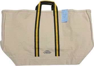 Puebco Vacation College Tote Bag in Green X Yellow at Nordstrom