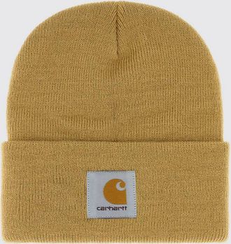 Carhartt Work in Progress Berretto beanie in acrilico con risvolto e logo ricamato