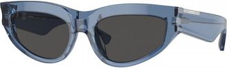 Burberry Dark Grey Cat Eye Ladies Sunglasses BE4425U 411787 55