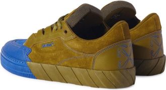 Off-white Mens Vulcanized 779 Sneaker Green Suede Rubber