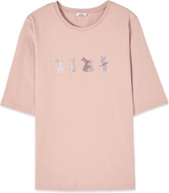 Oltre Mujer, Camisetas, Rosa, Talla: L