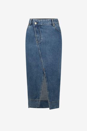 Jacquemus Asymmetrischer Midirock La Jupe De-N&icirc;mes