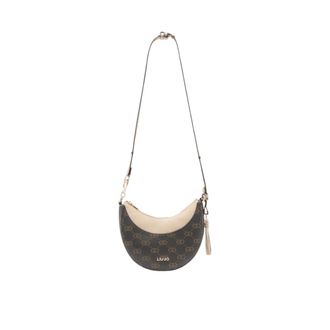 Liu Jo Shoulder Bags, female, Brown, Size: ONE SIZE Hobo Shoulder Bag with Zip Closure