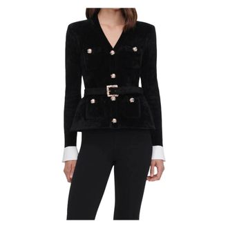 Self Portrait Cardigans - Dames - Truien - Zwart - Maat: S