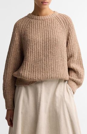 Barbour Alderney Fleck Sweater in Warm Trench at Nordstrom, Size 10