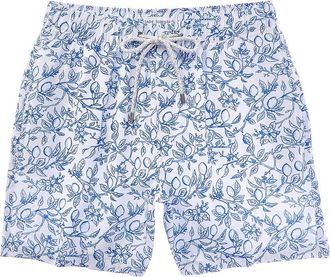 Vintage Summer Swimwear Vintage Summer Seersucker Swim Short