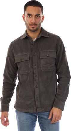 Belstaff Herenoverhemd Belstaff Corduroy Fallgate in grijs